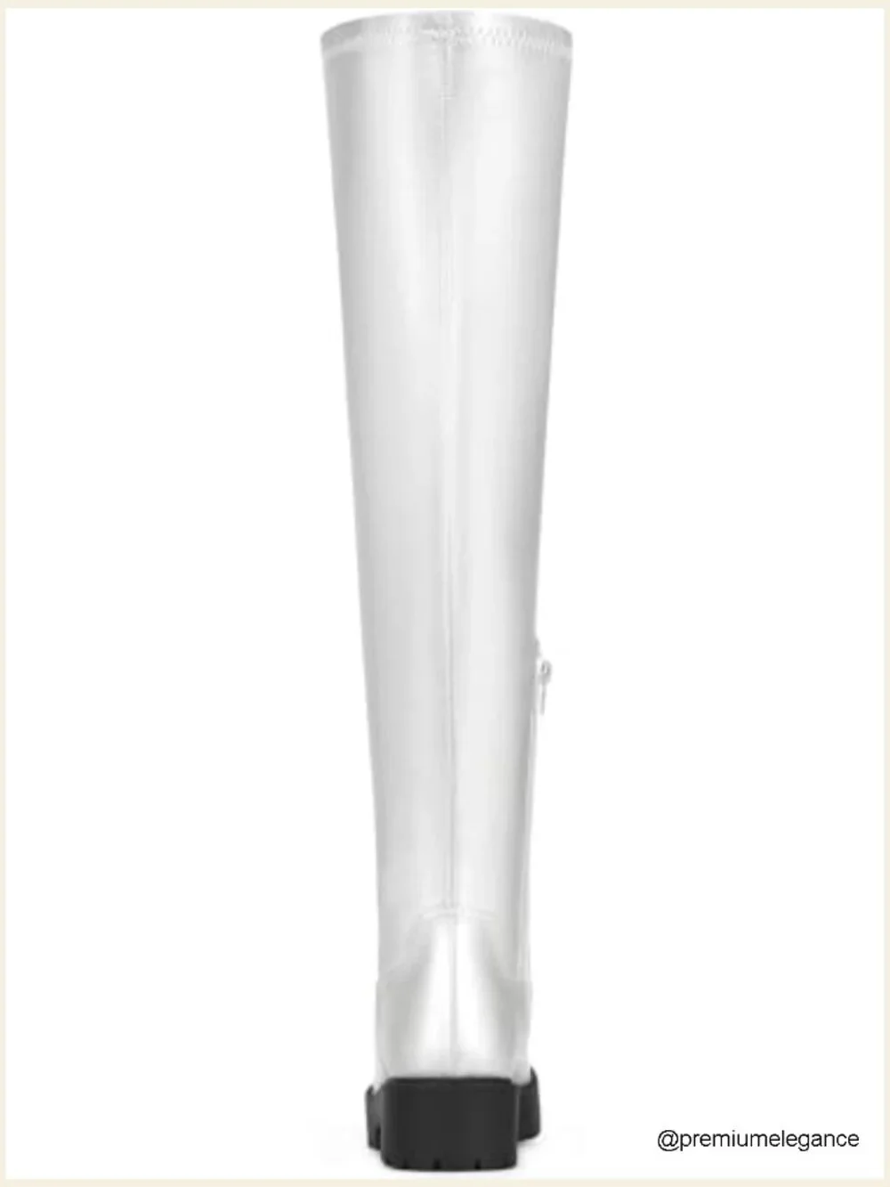 Platform Lug Sole Over Knee Thigh High Boots